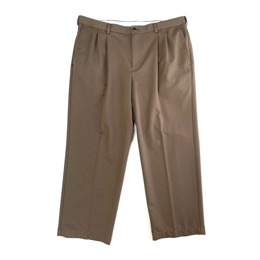 Haggar Pleated Trouser Dress Pants 38 x 29